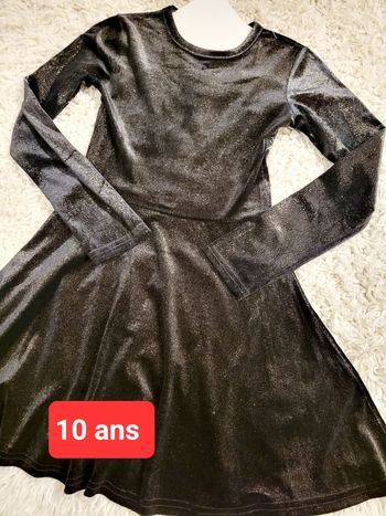 Robe velours   Noël fête