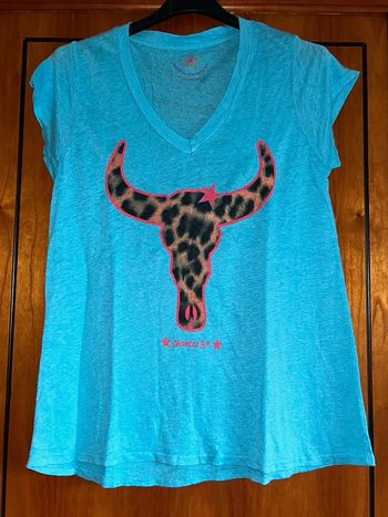 T-shirt tête de buffle Chantal B 38-40