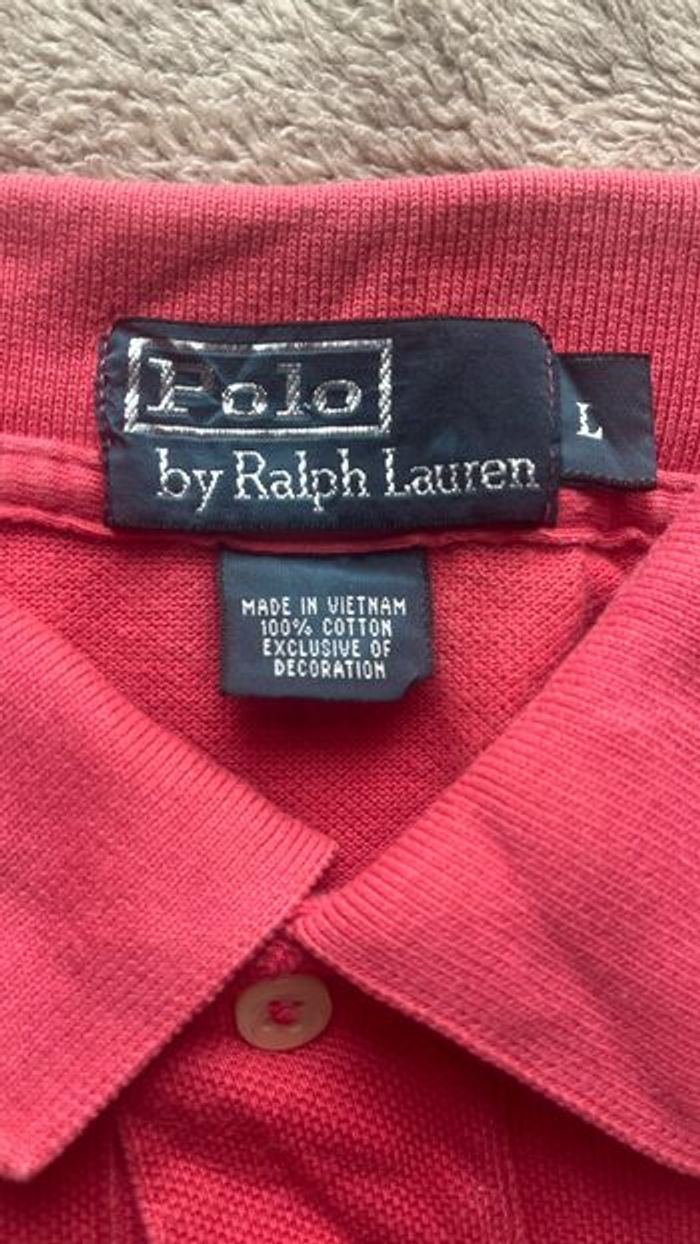 Polo Ralph Lauren Rose L - photo numéro 3