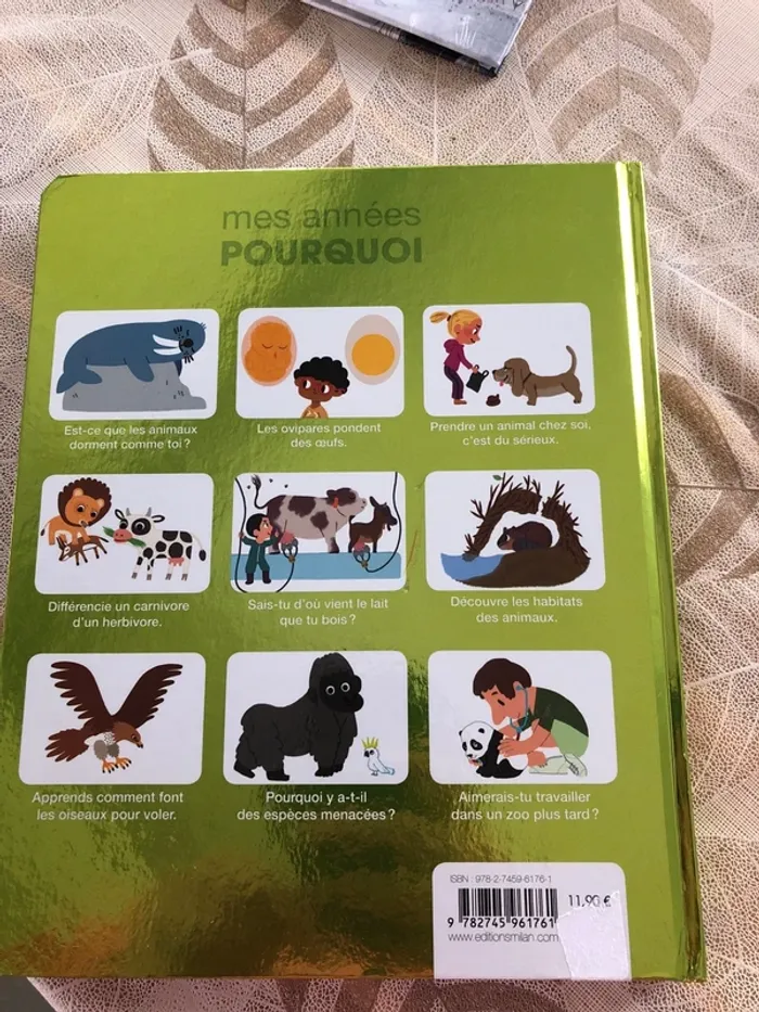 Livre les animaux les années pourquoi - photo numéro 3