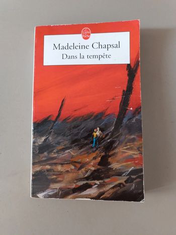 Madeleine chapsal dans la tempête livre de poche