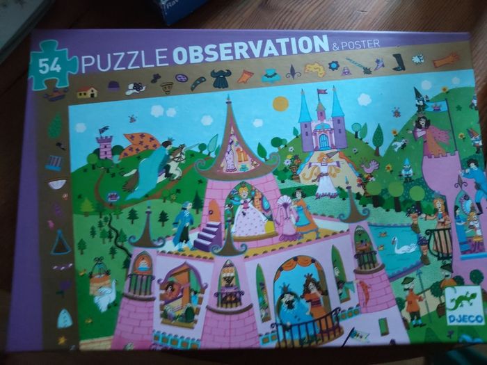 Lot Jeux de société et puzzles
