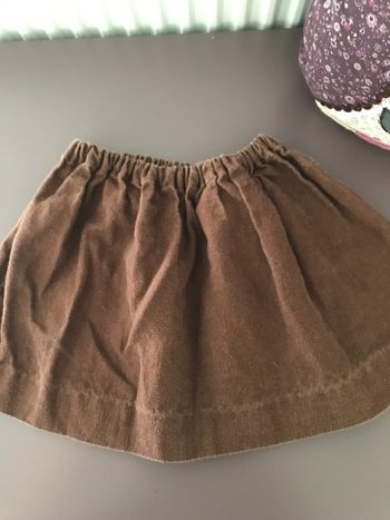 Jupe lin homemade 3 ans