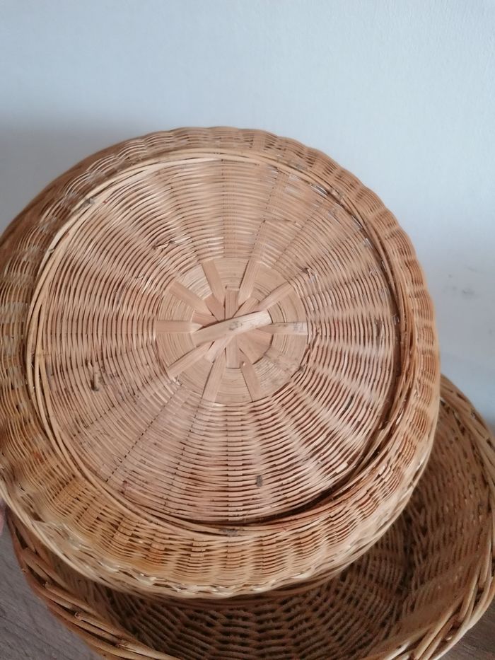 Lot de panières en osier - photo numéro 9