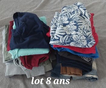 lot garçon 12 pièces 8 ans h&m la halle