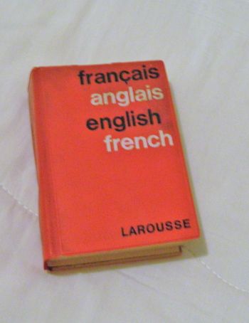 Dictionnaire français anglais de Louis Chauffurin 