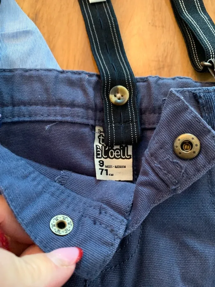 Ensemble tape à l’œil taille 9 mois - photo numéro 5