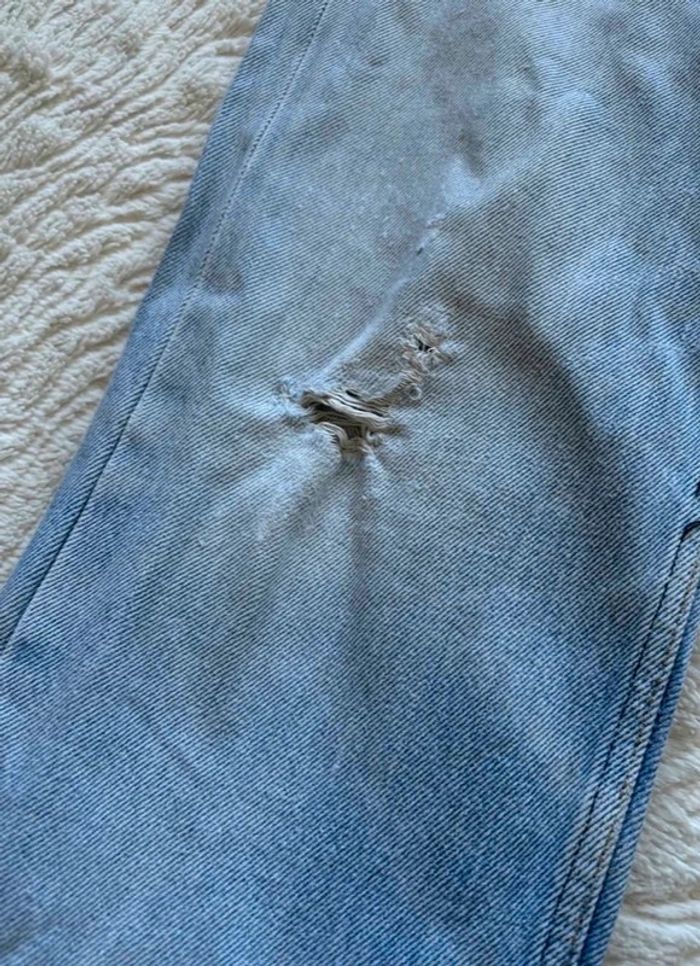 Jean Lévis 501 USA vintage 90s coupe droite bleu clair taille W30 M/40 - photo numéro 8