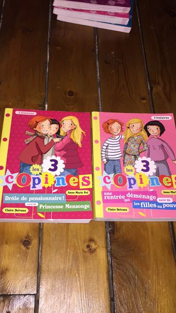 2 livres les 3 copines