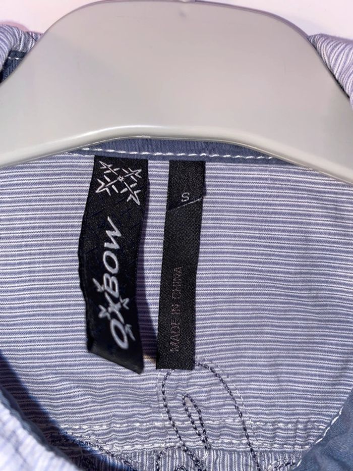 Chemise à manches courtes rayée - photo numéro 8