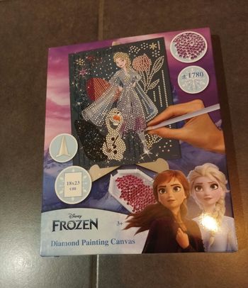 Peinture diamant Reine des neiges