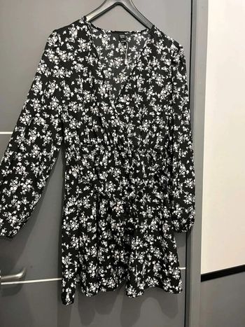 Robe Emery  Rose  L 49  femme fleurs  neuve