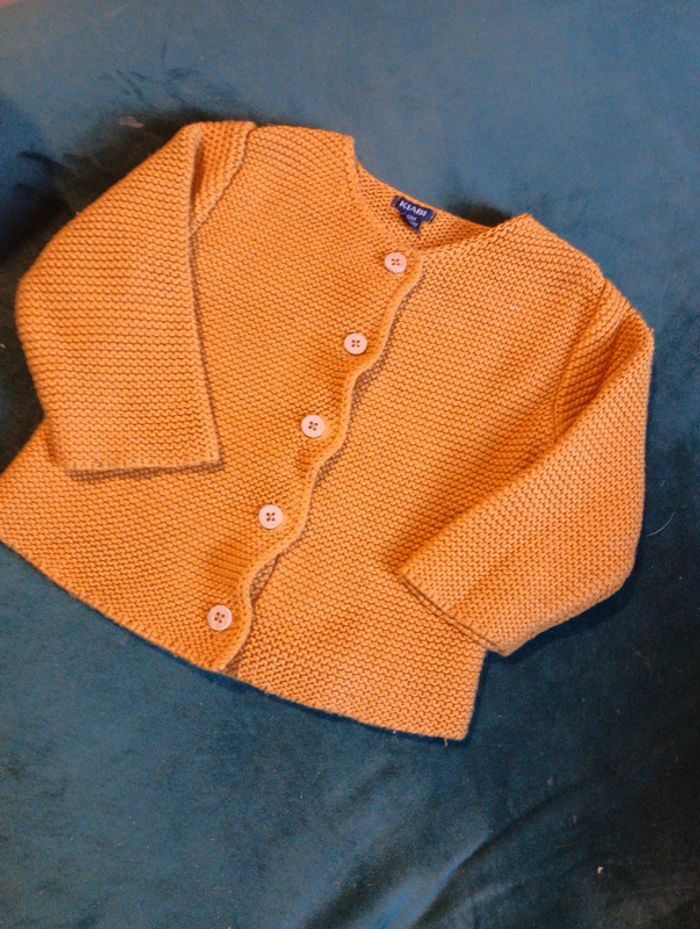 Gilet moutarde - photo numéro 4