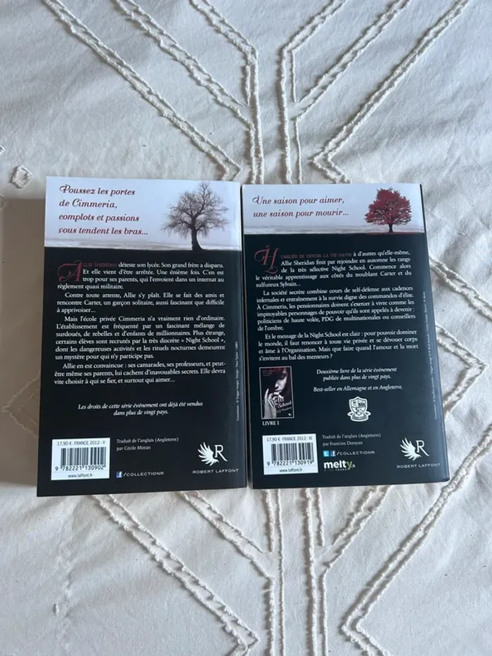 Livres night School tome 1 et 2 - photo numéro 2