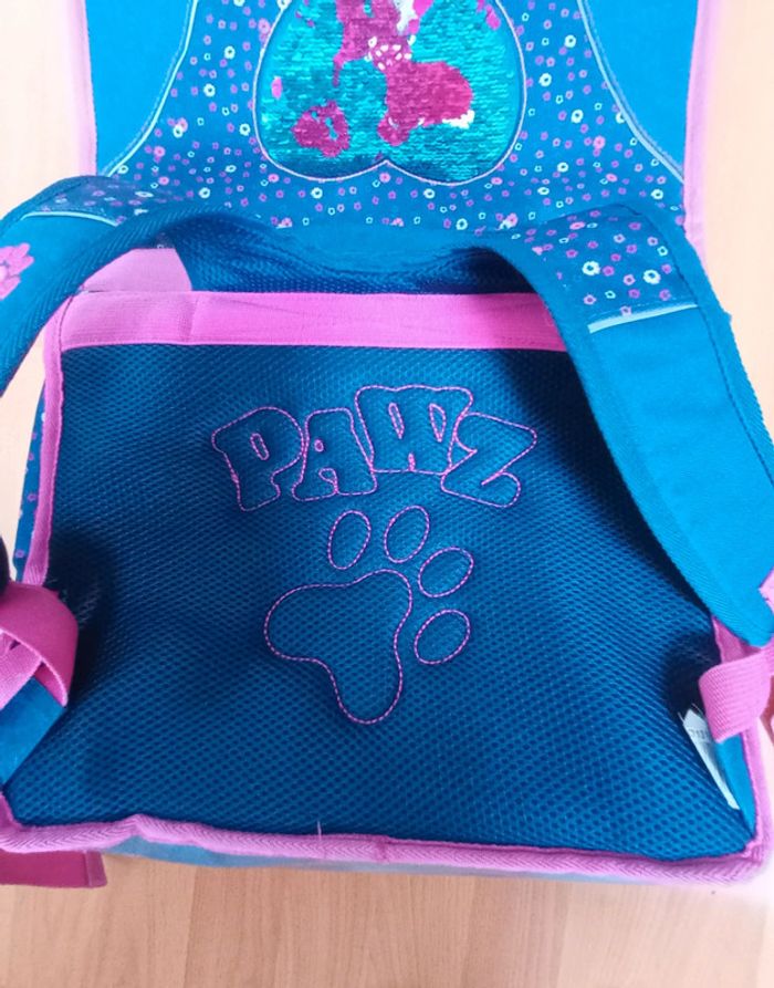 Cartable bleu et rose - photo numéro 11
