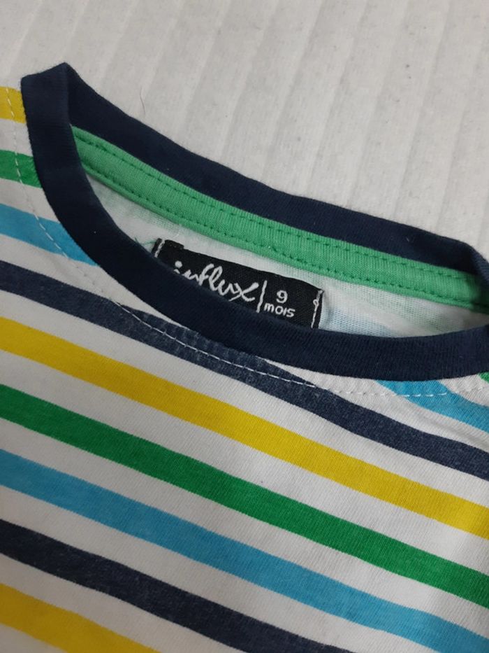 Tenue haut manches longues et pantalon 9 mois - photo numéro 3