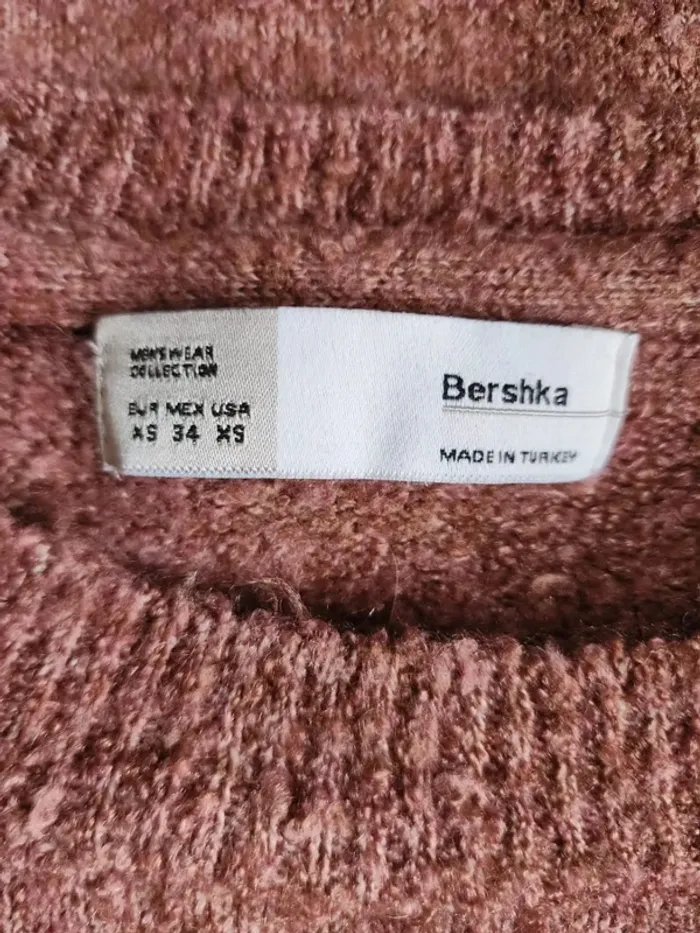 🌸Pull Laine Rose Bershka Taille 34🌸 - photo numéro 6