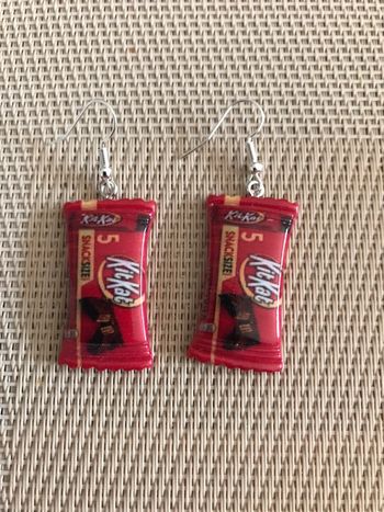 Boucles d’oreilles Kit-Kat