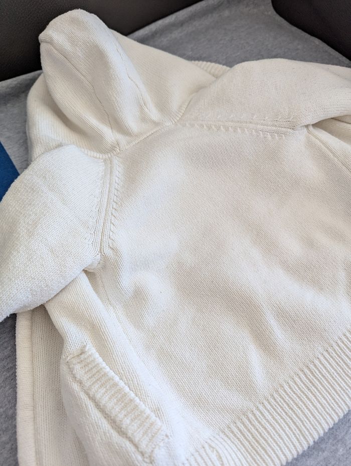 Gilet zippé Vertbaudet 9 mois - photo numéro 3