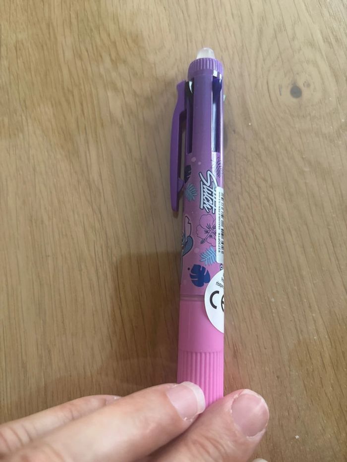 Stylo, quatre couleurs Stitch - photo numéro 3