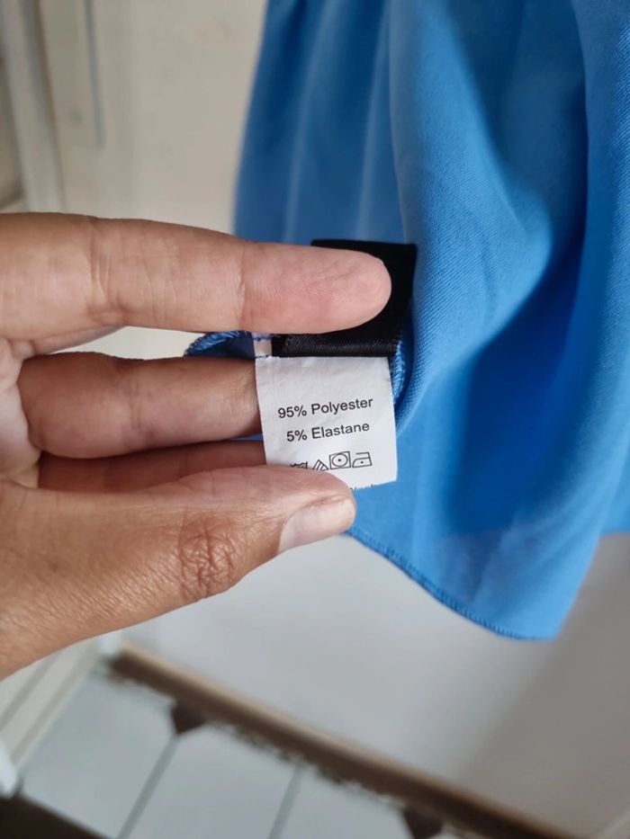 Robe fluide bleu shein M - photo numéro 3