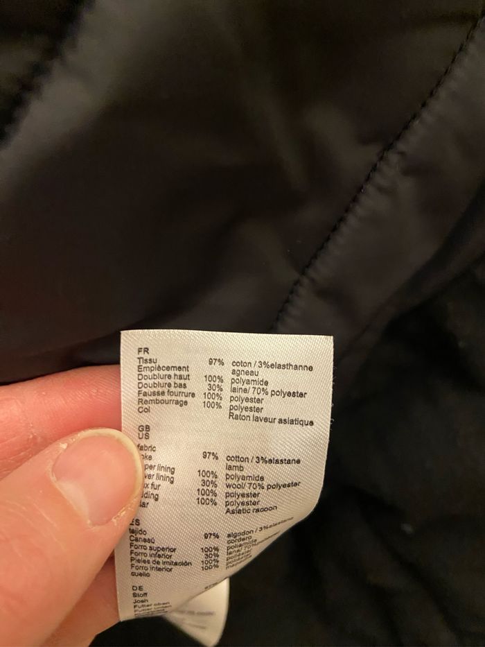 Parka noire 38 Maje - photo numéro 9