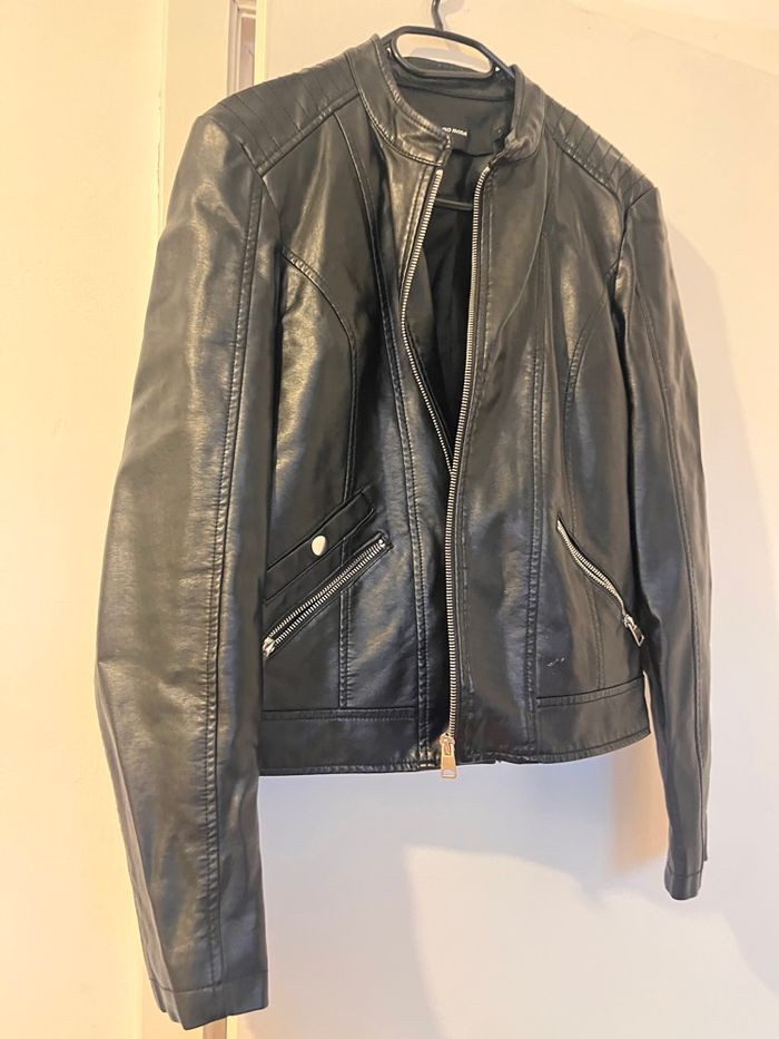 Blouse similicuir noir - photo numéro 4