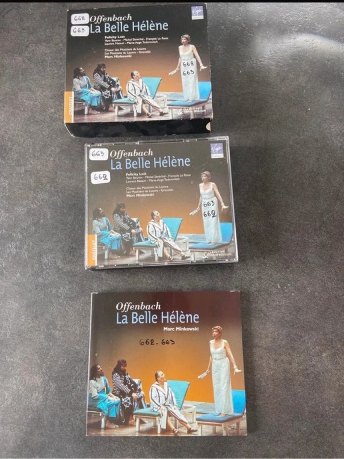 Album (2cd+livret) opérette La belle Hélène Offenbach - photo numéro 2