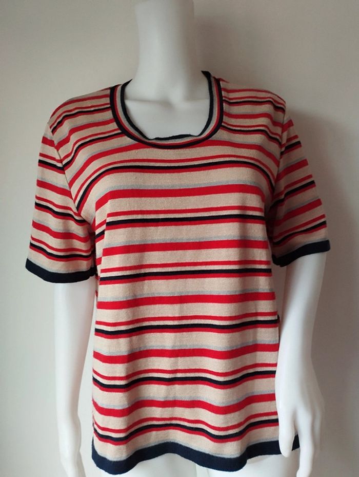 Pull manches courtes La maison du Jersey taille 46/48