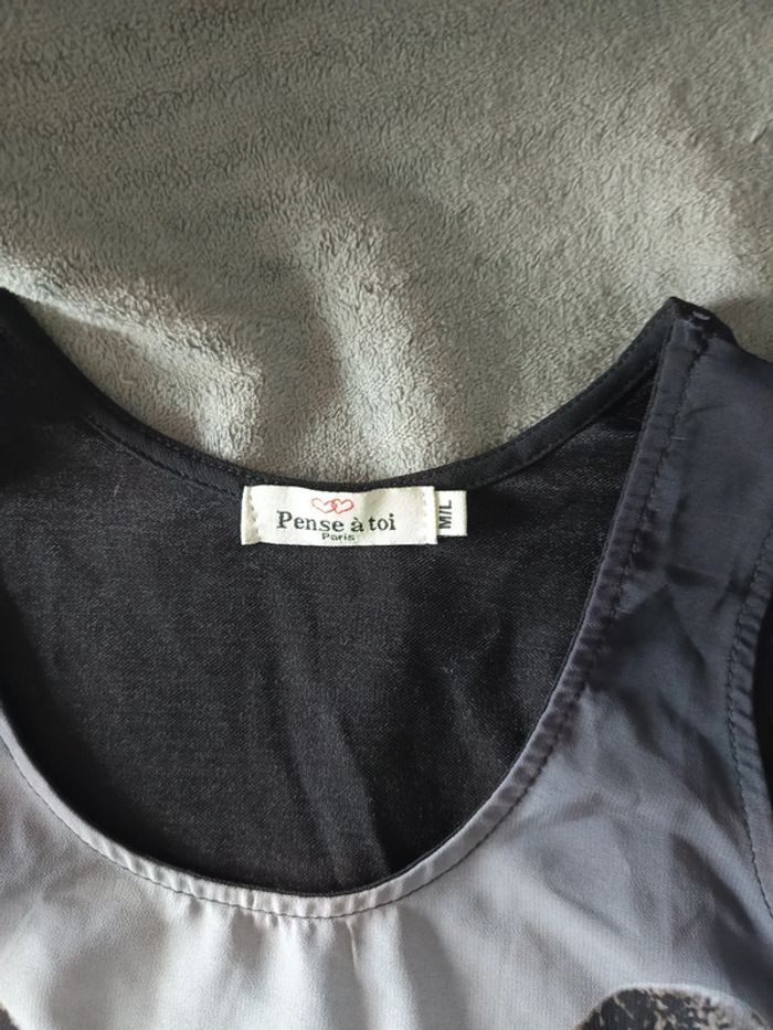 Débardeur motif bouledogue francais - photo numéro 2