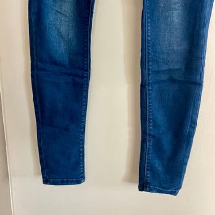 Jean skinny Only Blue Denim taille 29/32 stretch bleu foncé V053 - photo numéro 4