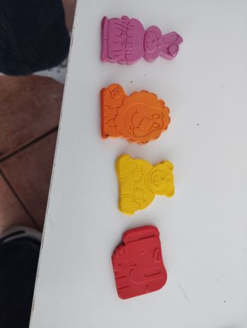 Pastels en forme d'animaux