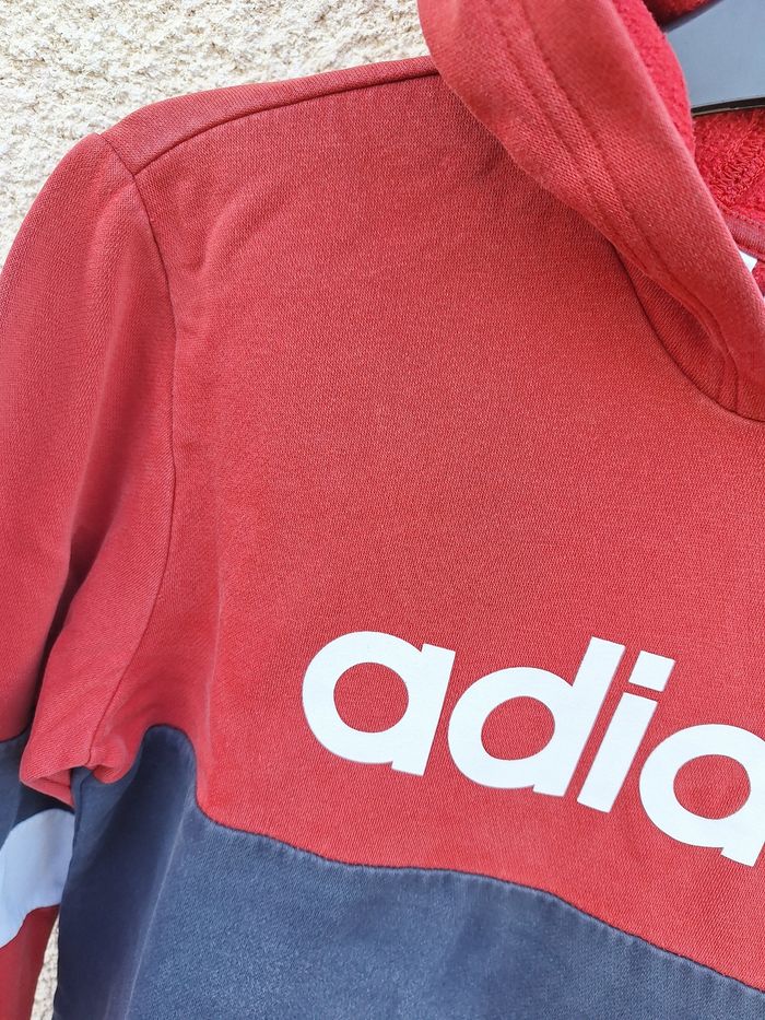 👕 Sweat pull à capuche Adidas 15/16 ans - photo numéro 2