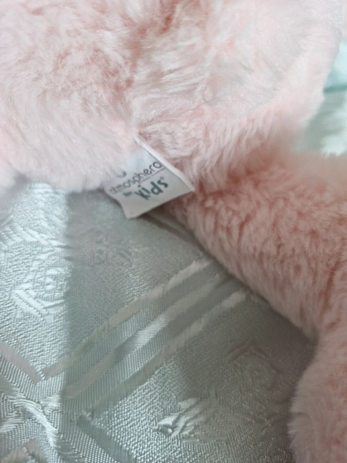 Peluche Lapin rose atmosphera - photo numéro 5