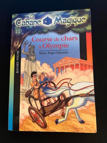 Livre La Cabane Magique - Course de chars à Olympie