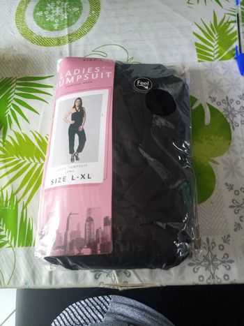 Combinaison longue femme L-XL noir