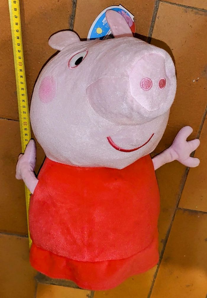 Grande peluche 45 cm Peppa pig cochon animaux animal - photo numéro 2