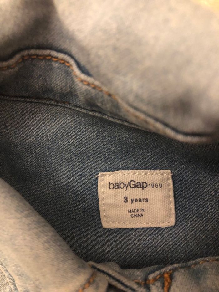 Veste en jean Gap 3 ans - photo numéro 2