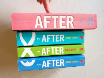 Livres After Tomes 1 - 2- 3- 5