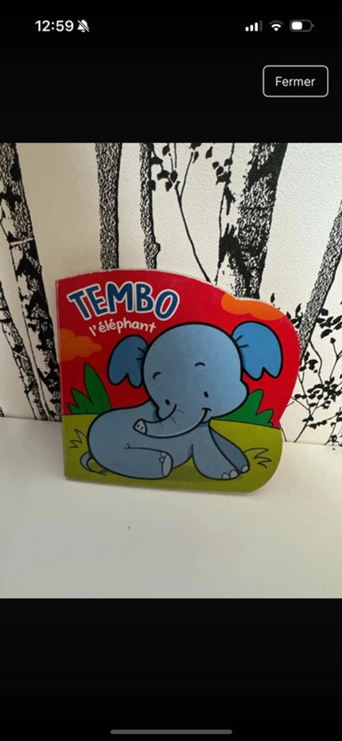 Livre tembo l’éléphant
