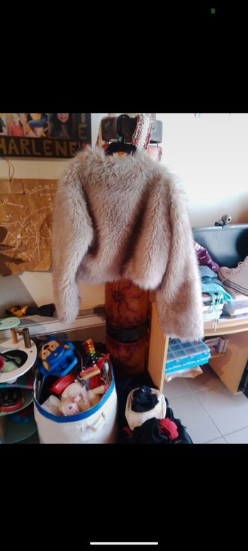 Veste fourrure shein