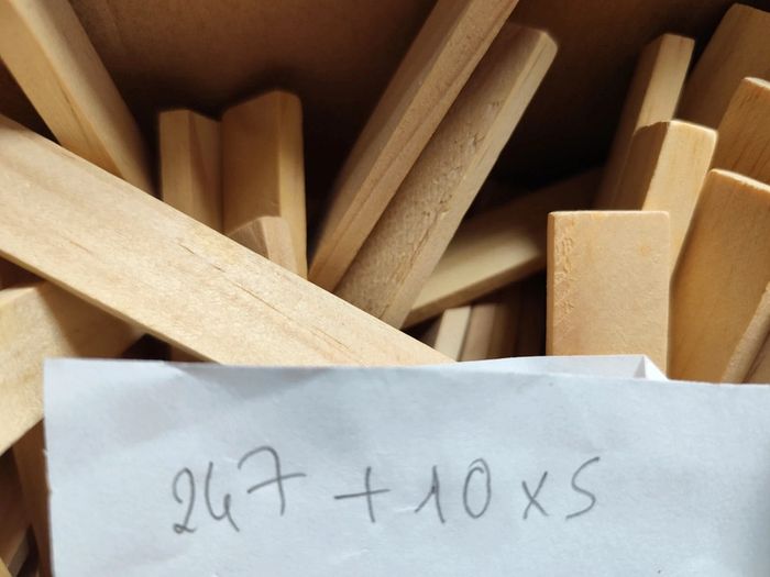 297 bâtons de bois - photo numéro 2