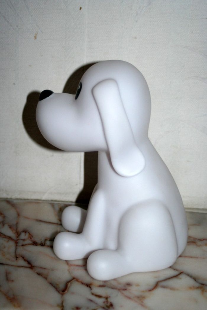 Veilleuse Chien led multicolore 19cm - photo numéro 2