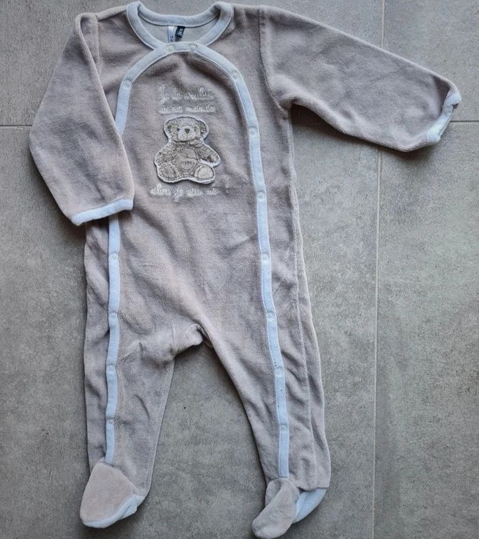 Pyjama 3 pommes 3/6 mois