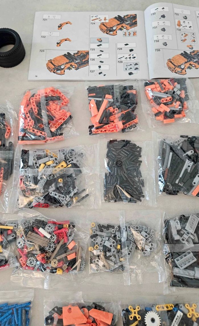 Set de construction Porsche 911 GT3 RS MOC Technic – Compatible avec LEGO 42056 - photo numéro 8