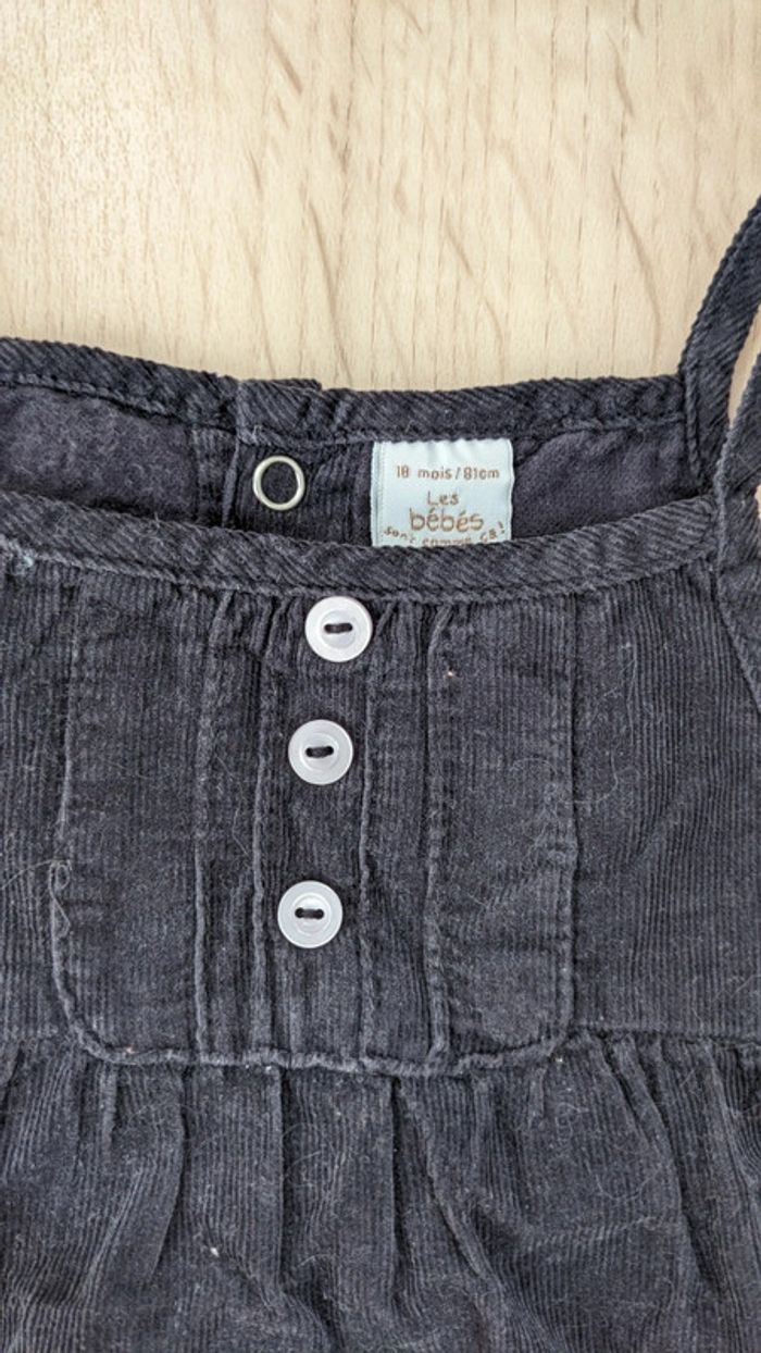 Robe violine et rose les bébés sont comme ça 18 Mois - photo numéro 3