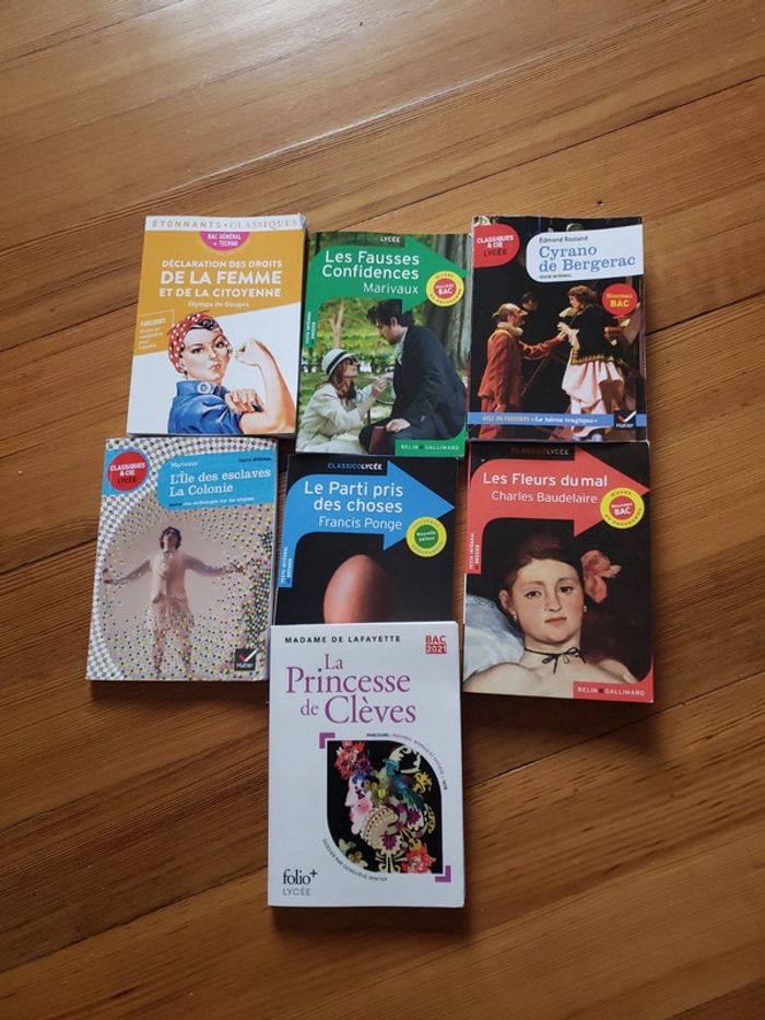 Lot livres étudiants