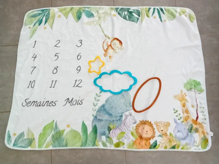 Tapis d'étapes évolution bébé