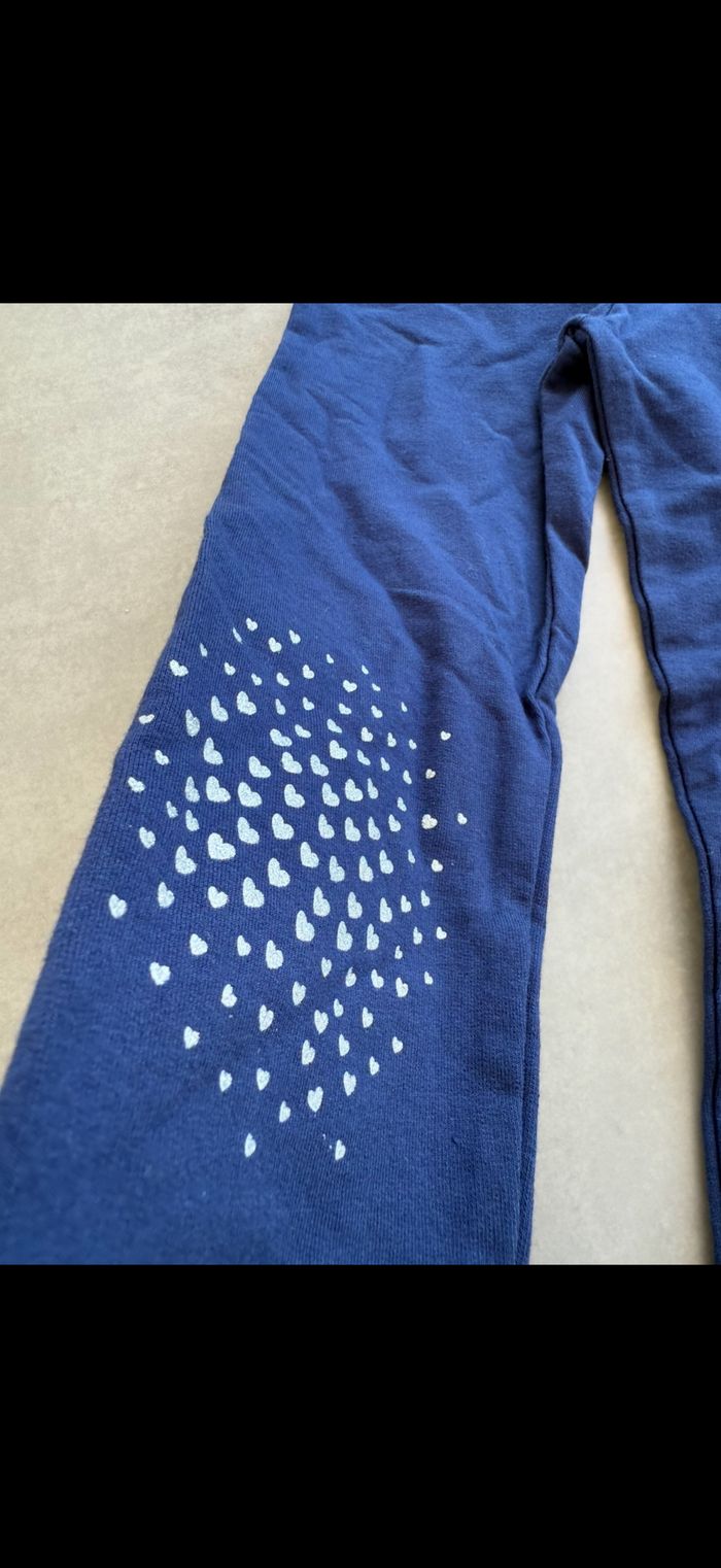 Leeging épais avec cœur argentés 6 ans - photo numéro 3