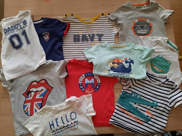 Lot de 76 vêtements été en taille 12 mois - photo numéro 6